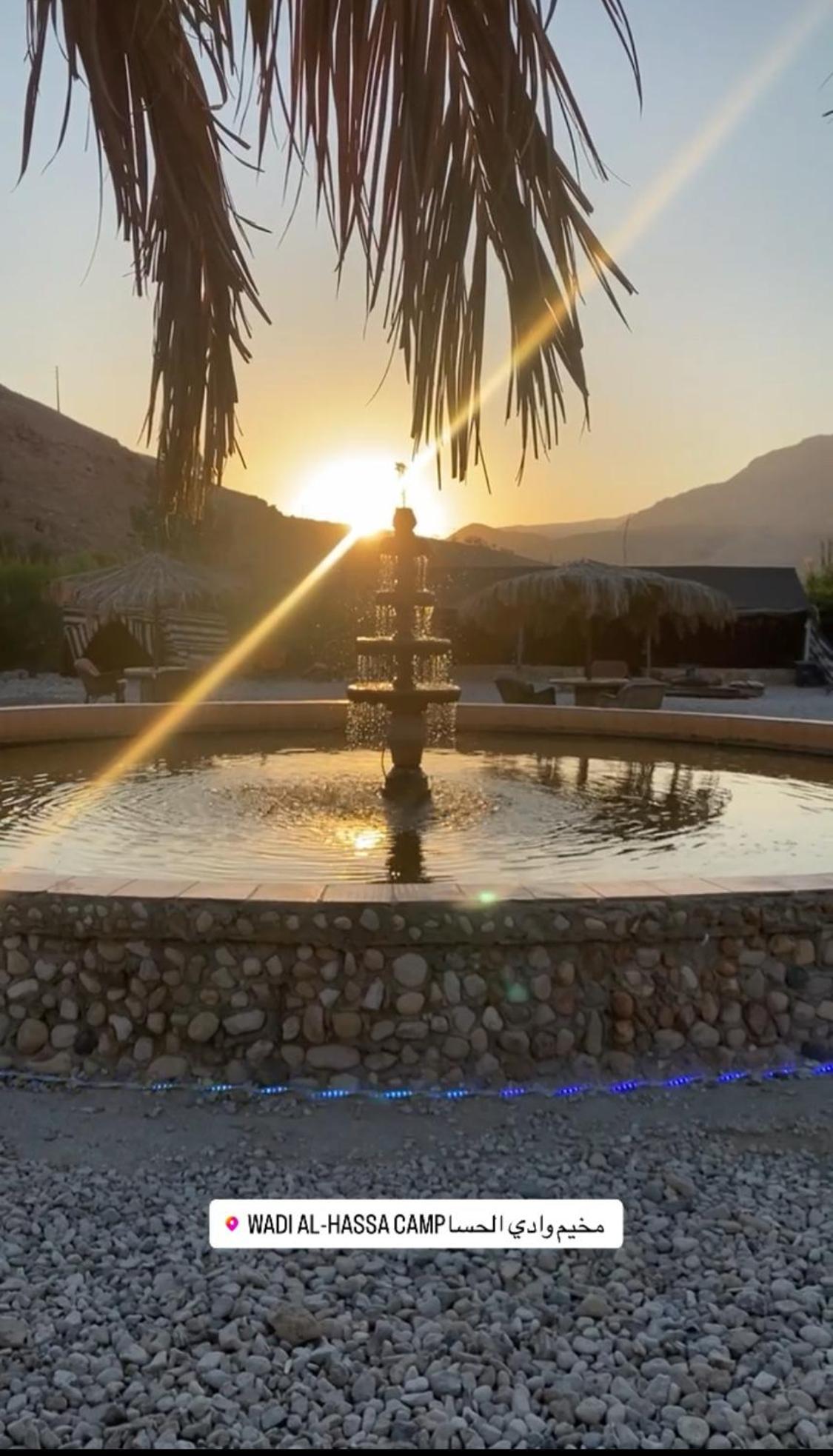 Wadi Al-Hassa Camp Hotell Khawkhah Eksteriør bilde