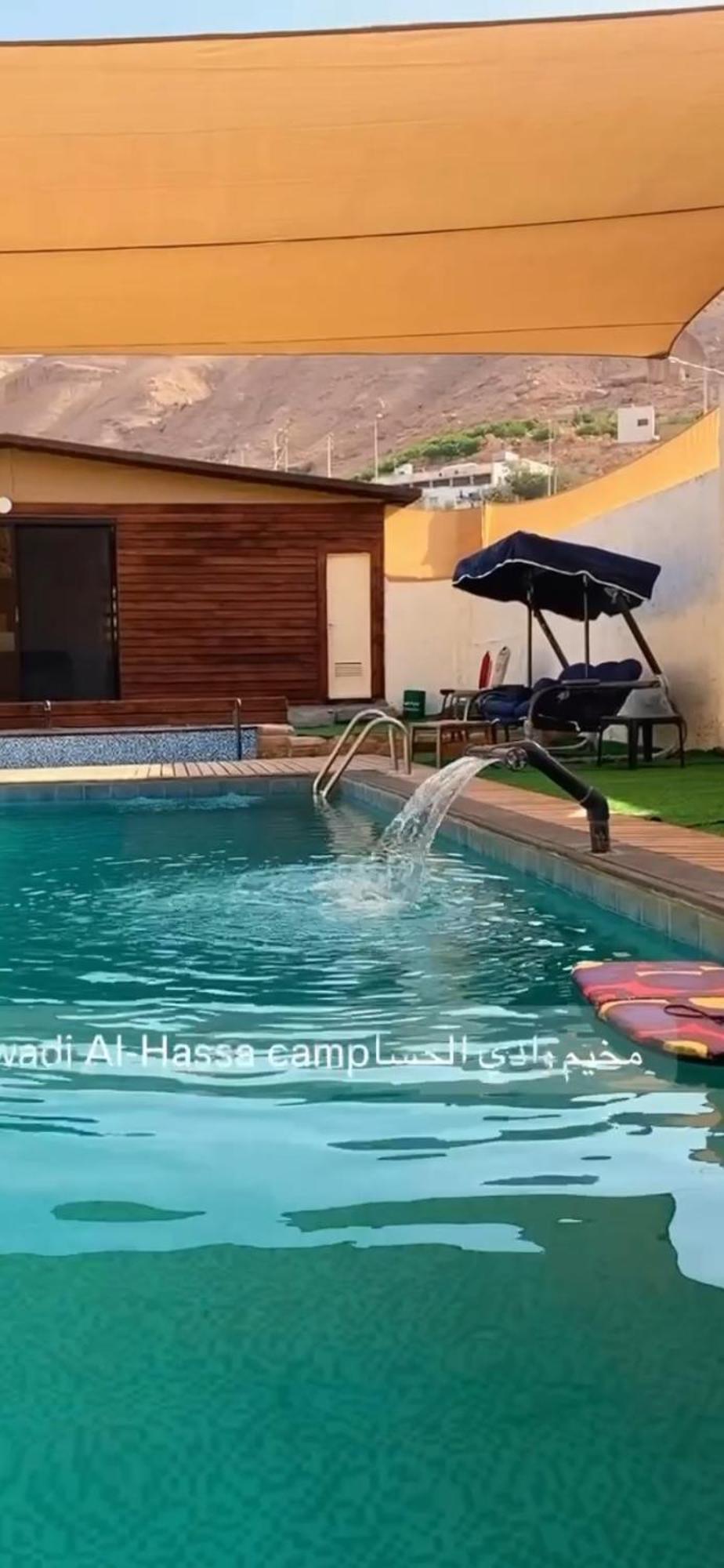 Wadi Al-Hassa Camp Hotell Khawkhah Eksteriør bilde